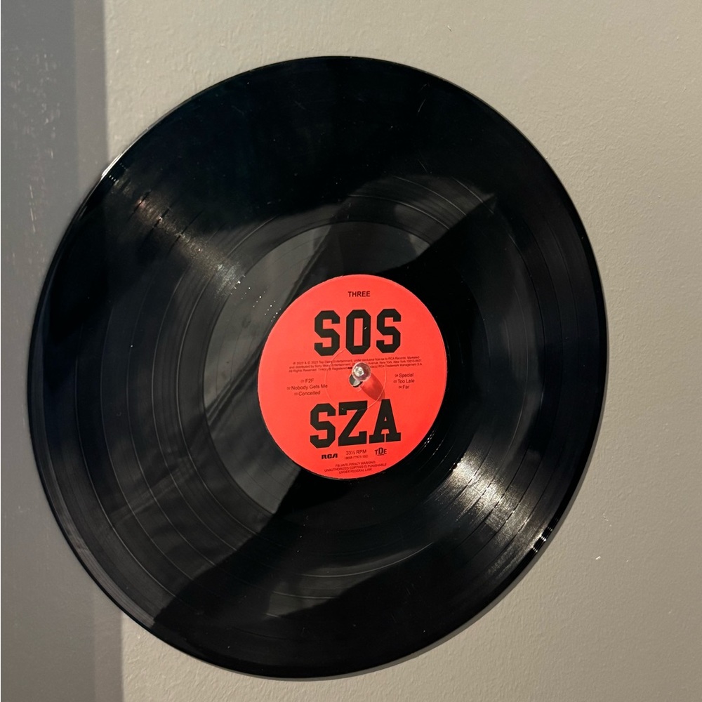 SZA Home Decor and Record